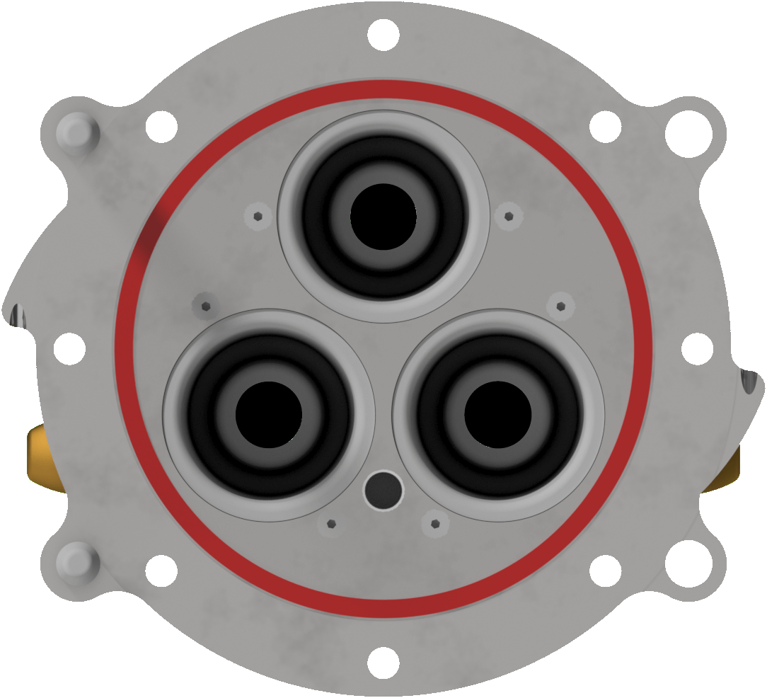 11 kV 8 Bolt SS (un-arm) front