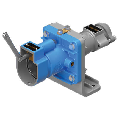 receptacle gland and bracket