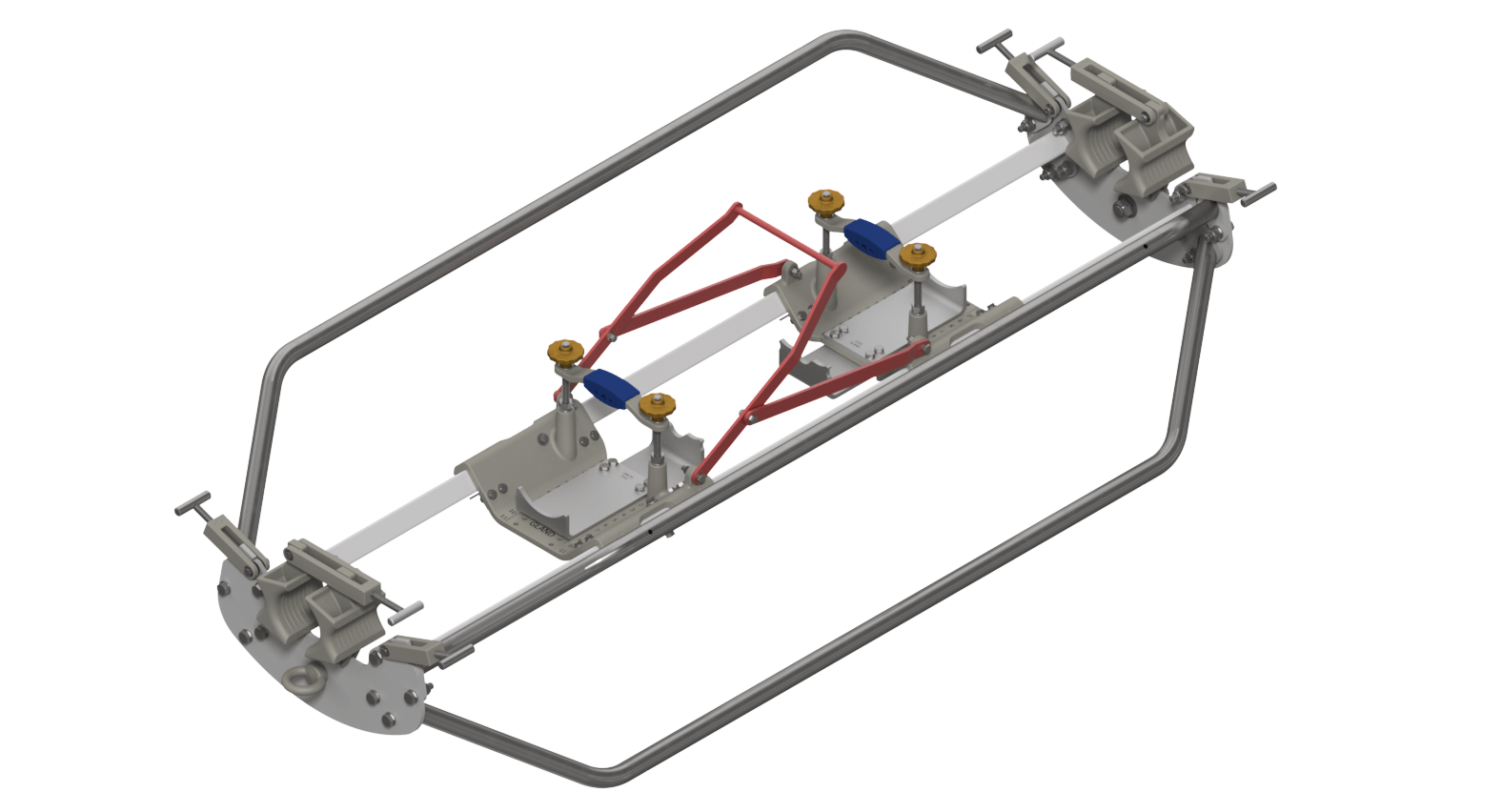 CAT Full Skid - With Plates Attached